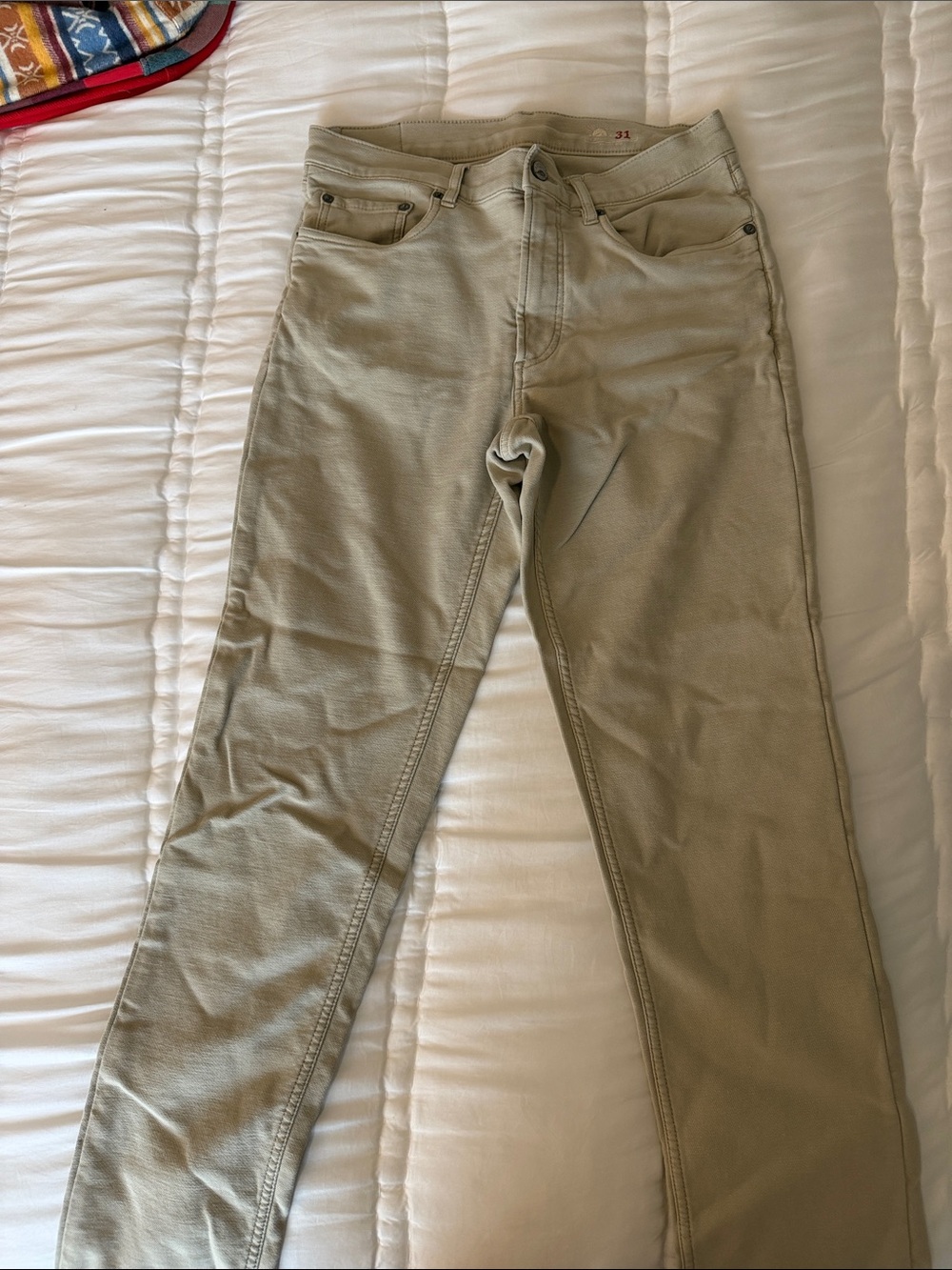 Faherty Stretch Terry 5-Pocket Pant